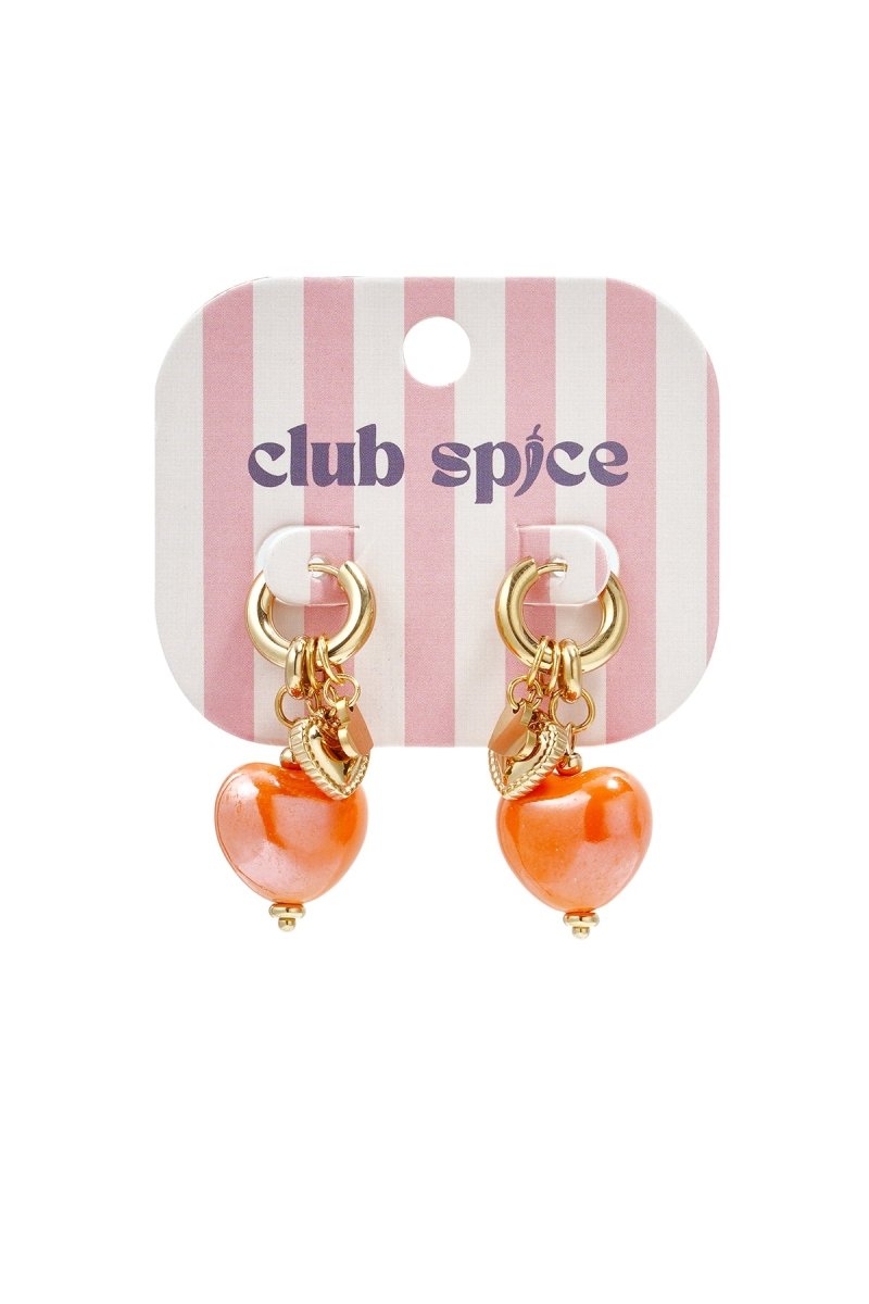 The Amora Heart – Women’s Elegant Pendant Earrings - Velaris Femme