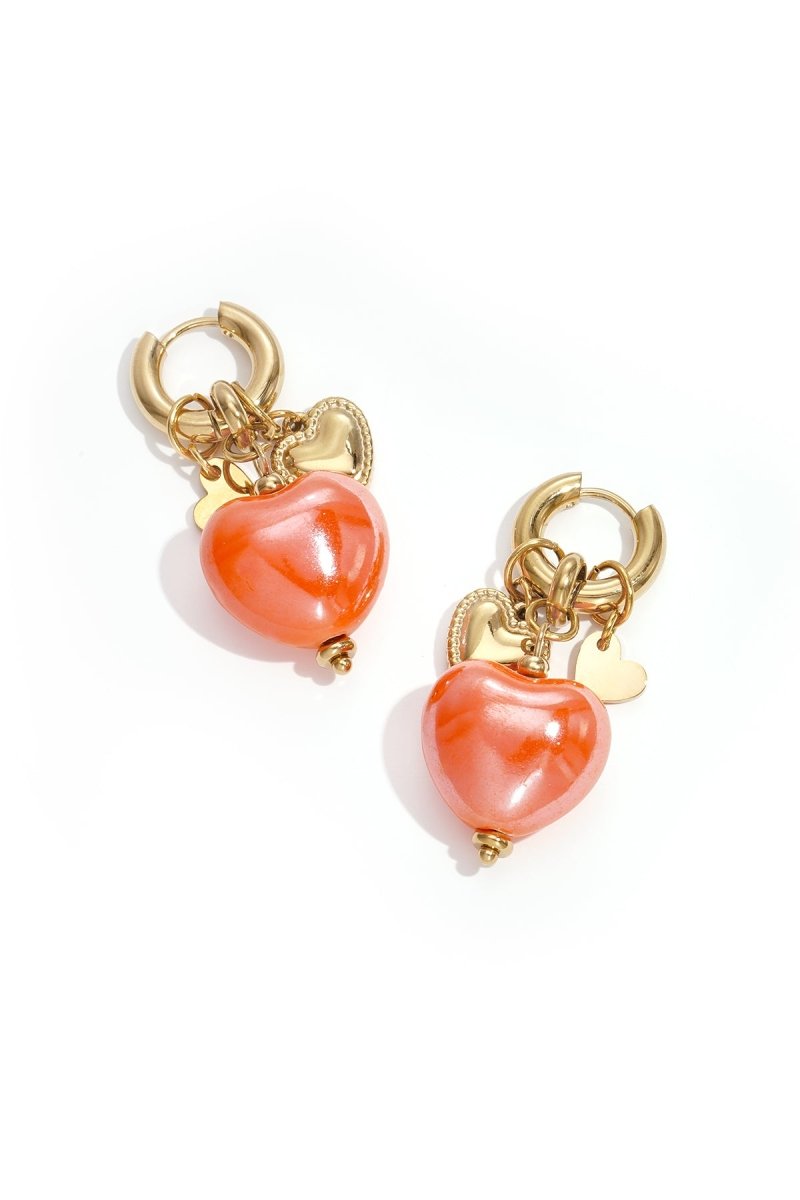 The Amora Heart – Women’s Elegant Pendant Earrings - Velaris Femme