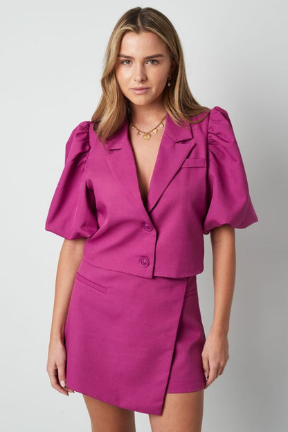 The Asymmetric Wrap Mini Skirt - Velaris Femme