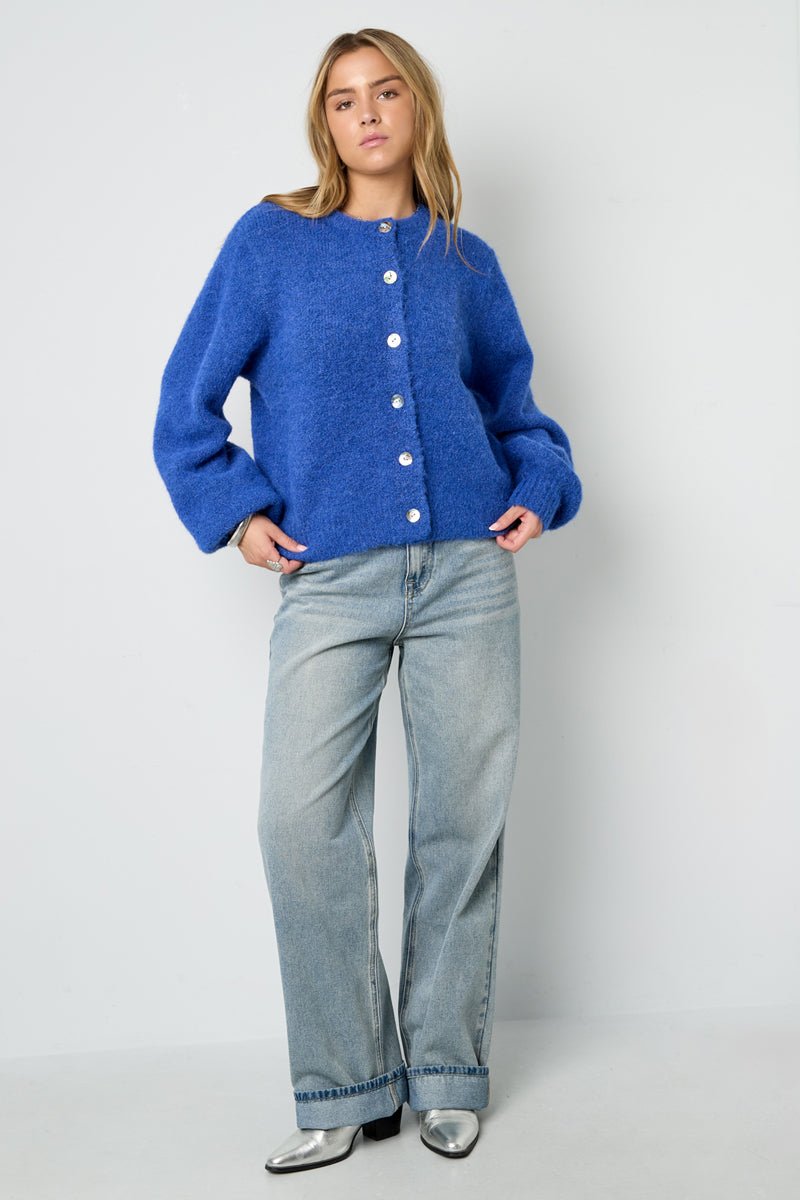 The Celeste Knit – Women’s Casual Solid - Color Cardigan - Velaris Femme