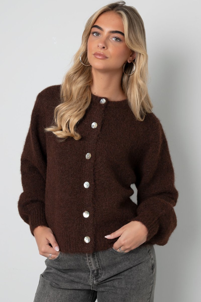The Celeste Knit – Women’s Casual Solid - Color Cardigan - Velaris Femme