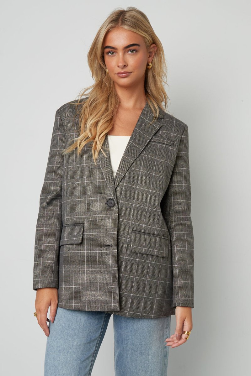 The Checkered Suit Set - Velaris Femme