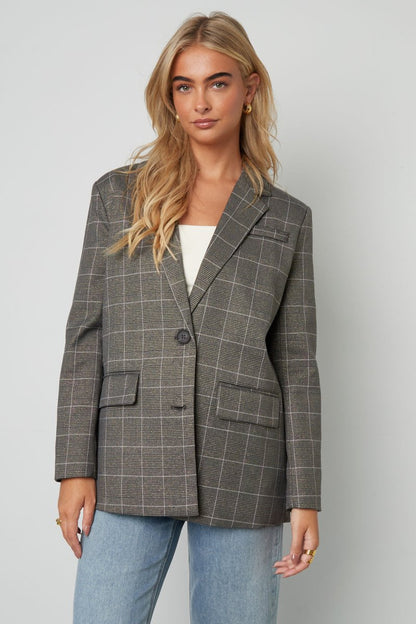 The Checkered Suit Set - Velaris Femme
