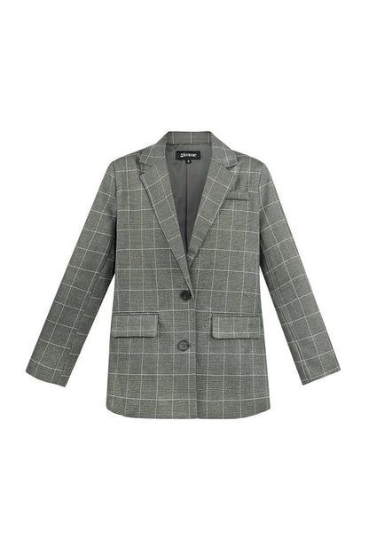 The Checkered Suit Set - Velaris Femme