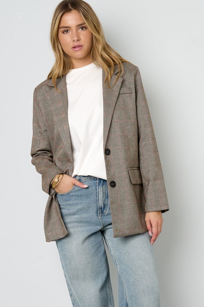 The Checkered Suit Set - Velaris Femme