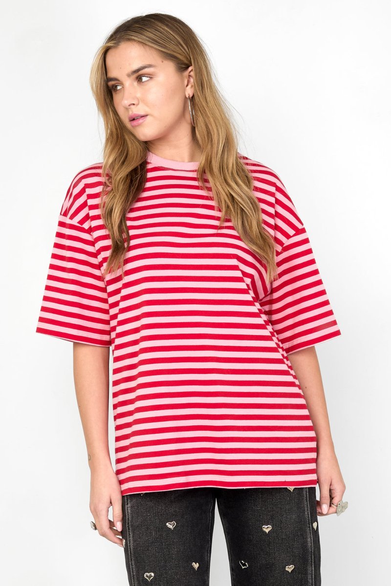 The Colorful Striped Tee - Velaris Femme