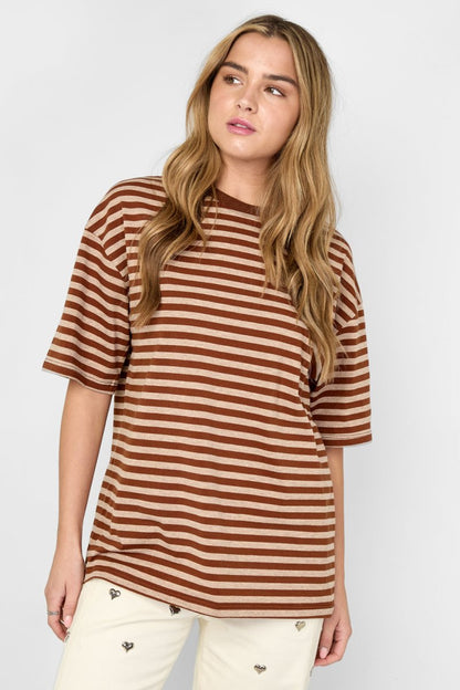 The Colorful Striped Tee - Velaris Femme
