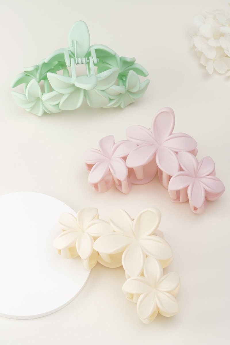 The Cotton Bloom – Flower Hair Clip - Velaris Femme