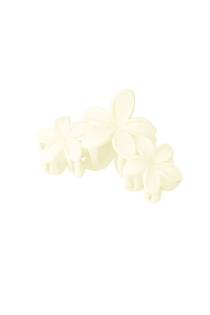The Cotton Bloom – Flower Hair Clip - Velaris Femme