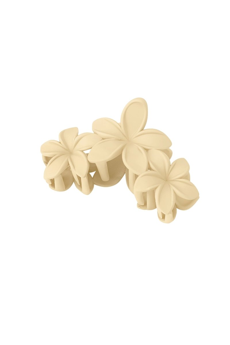 The Cotton Bloom – Flower Hair Clip - Velaris Femme