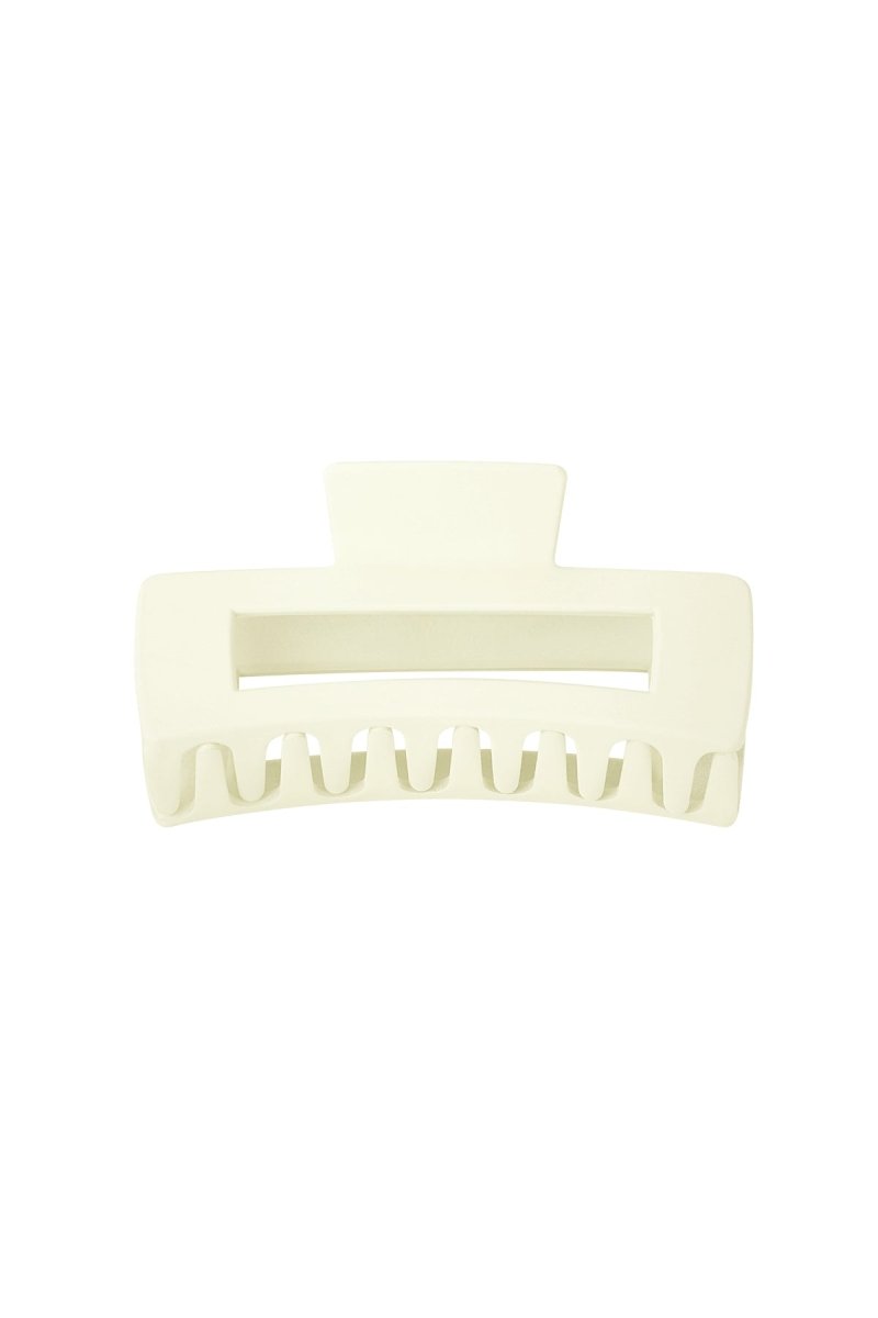 The Cream Clip – Rectangle Hair Clip - Velaris Femme