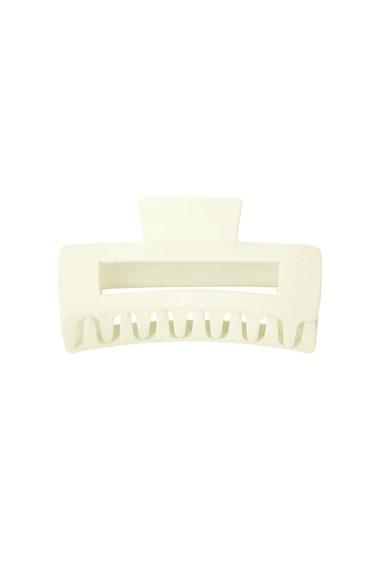 The Cream Clip – Rectangle Hair Clip - Velaris Femme