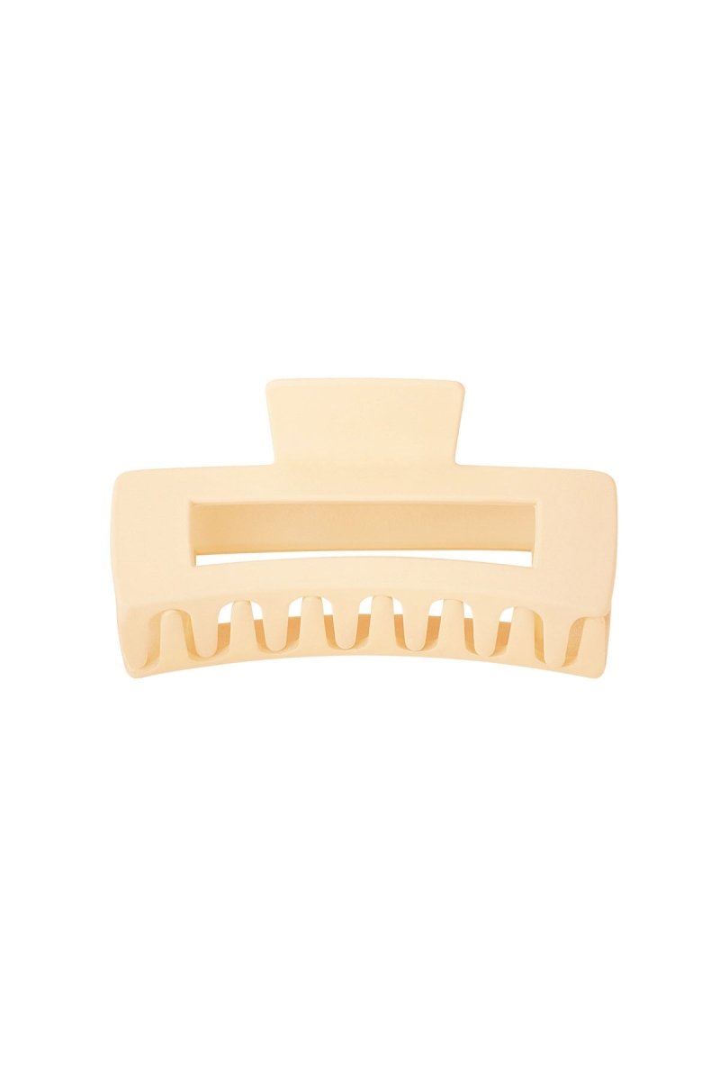 The Cream Clip – Rectangle Hair Clip - Velaris Femme
