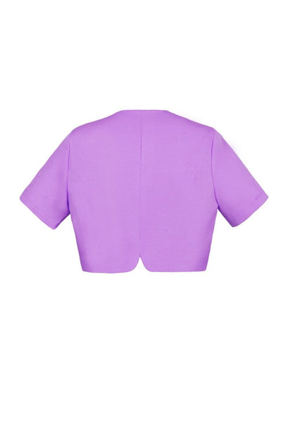 The Cropped Button - Front Top - Velaris Femme