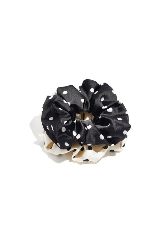 The Dot Charm – Polka Dot Scrunchies - Velaris Femme