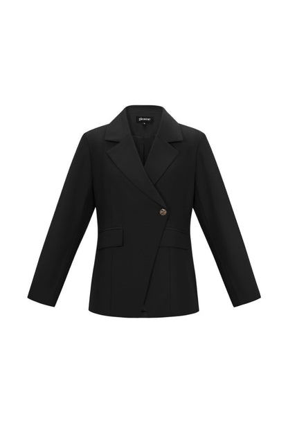 The Elara Blazer – Elegant Solid Color - Velaris Femme