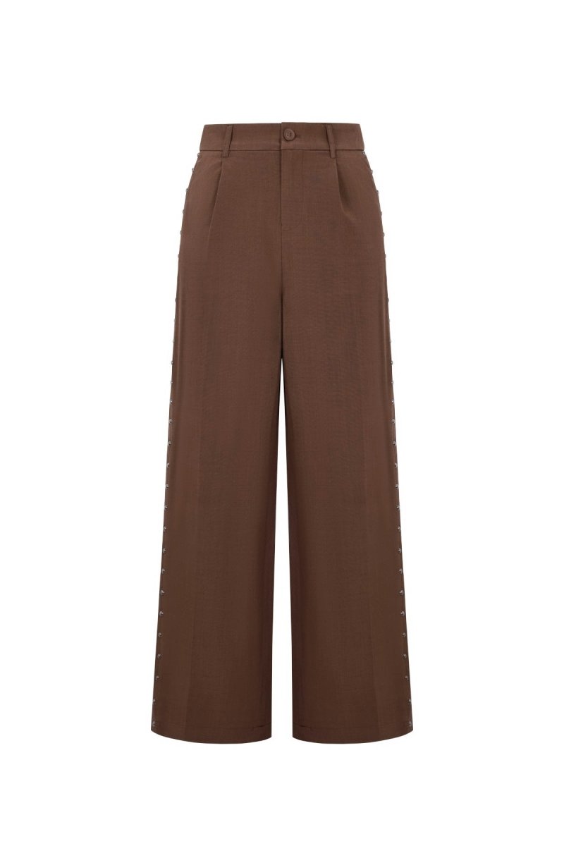 The Elara – Elegant Wide - Leg Pants - Velaris Femme