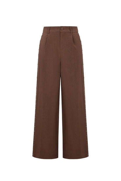 The Elara – Elegant Wide - Leg Pants - Velaris Femme