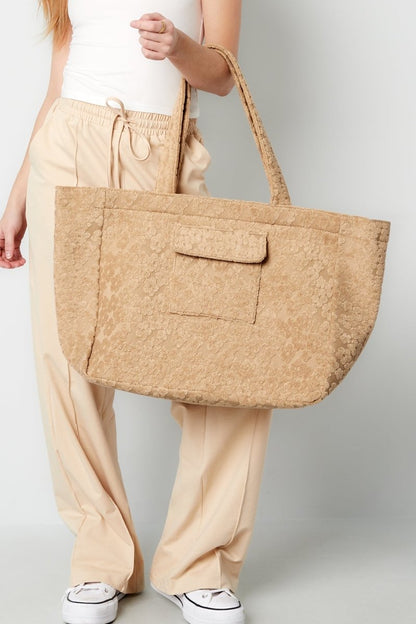 The Flora Bloom – Large Flower Girl Bag - Velaris Femme