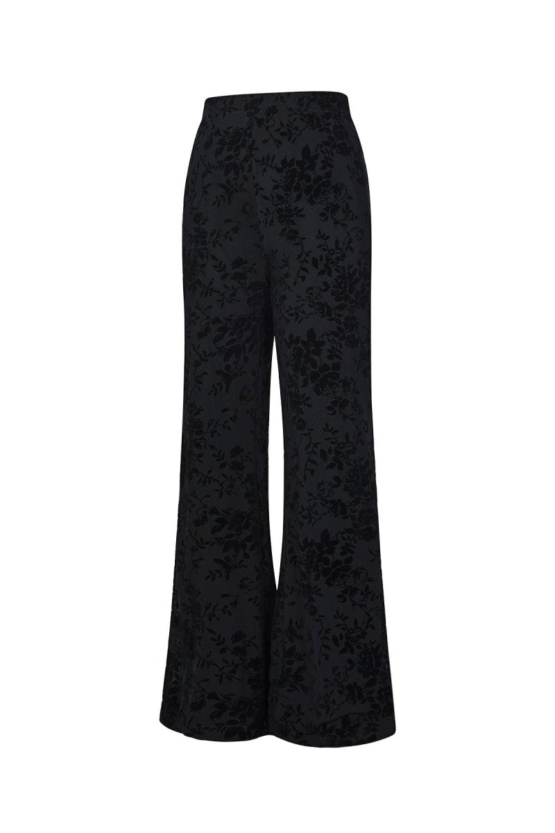 The Floral Mesh Pants - Velaris Femme