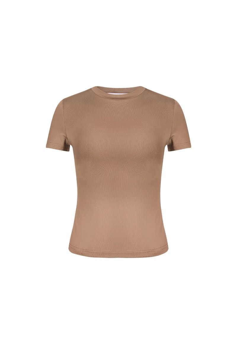 The High Neck Fitted Top - Velaris Femme