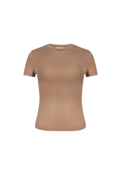The High Neck Fitted Top - Velaris Femme