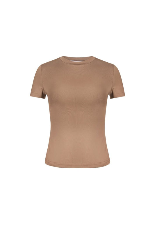 The High Neck Fitted Top - Velaris Femme