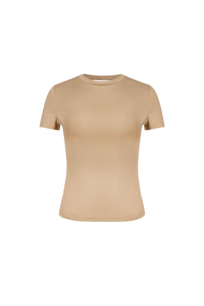 The High Neck Fitted Top - Velaris Femme