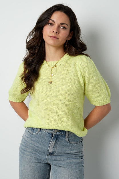 The Knitted Back Tie Top - Velaris Femme