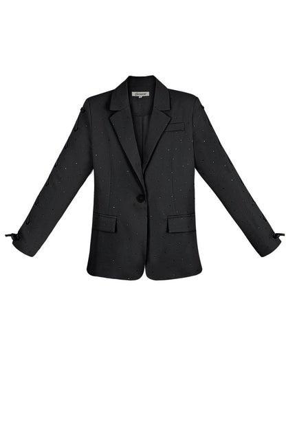 The Lace - Up Sleeve Blazer - Velaris Femme