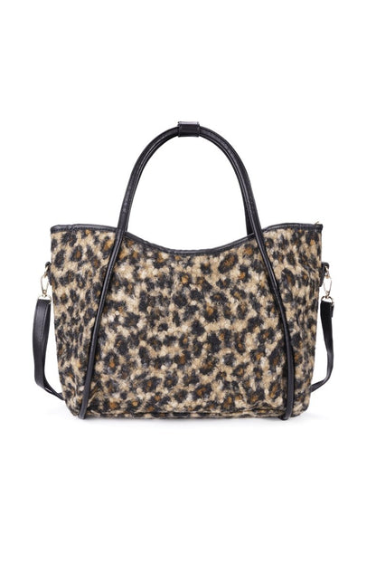 The Leopard Tote – Casual Cotton Bag - Velaris Femme