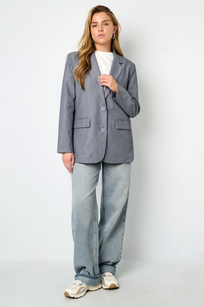 The Letter Chic – Elegant Blazer - Velaris Femme