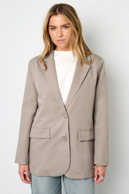 The Letter Chic – Elegant Blazer - Velaris Femme
