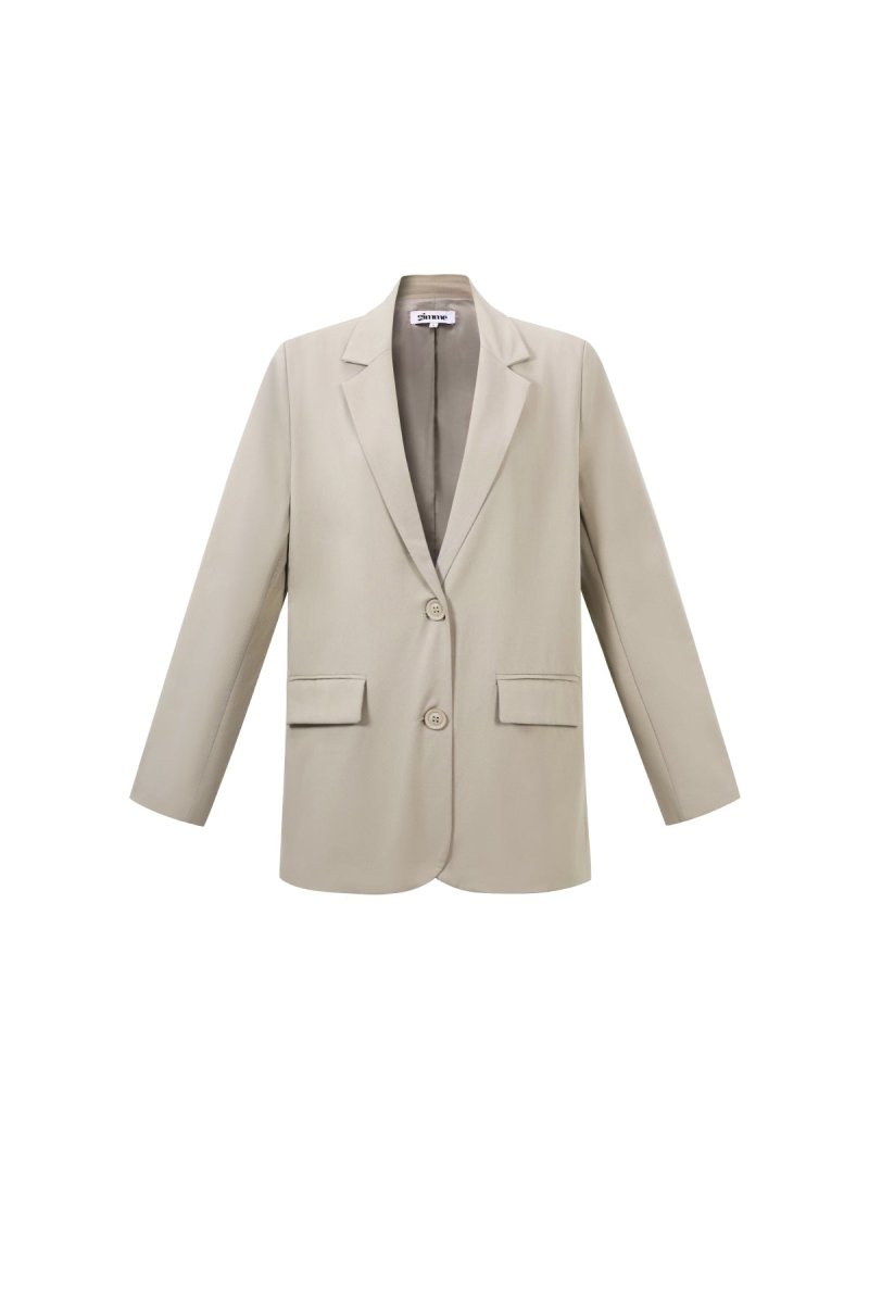 The Letter Chic – Elegant Blazer - Velaris Femme