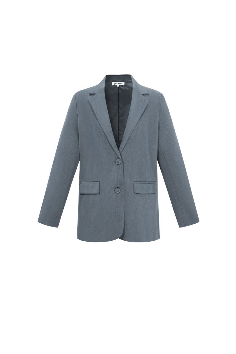 The Letter Chic – Elegant Blazer - Velaris Femme