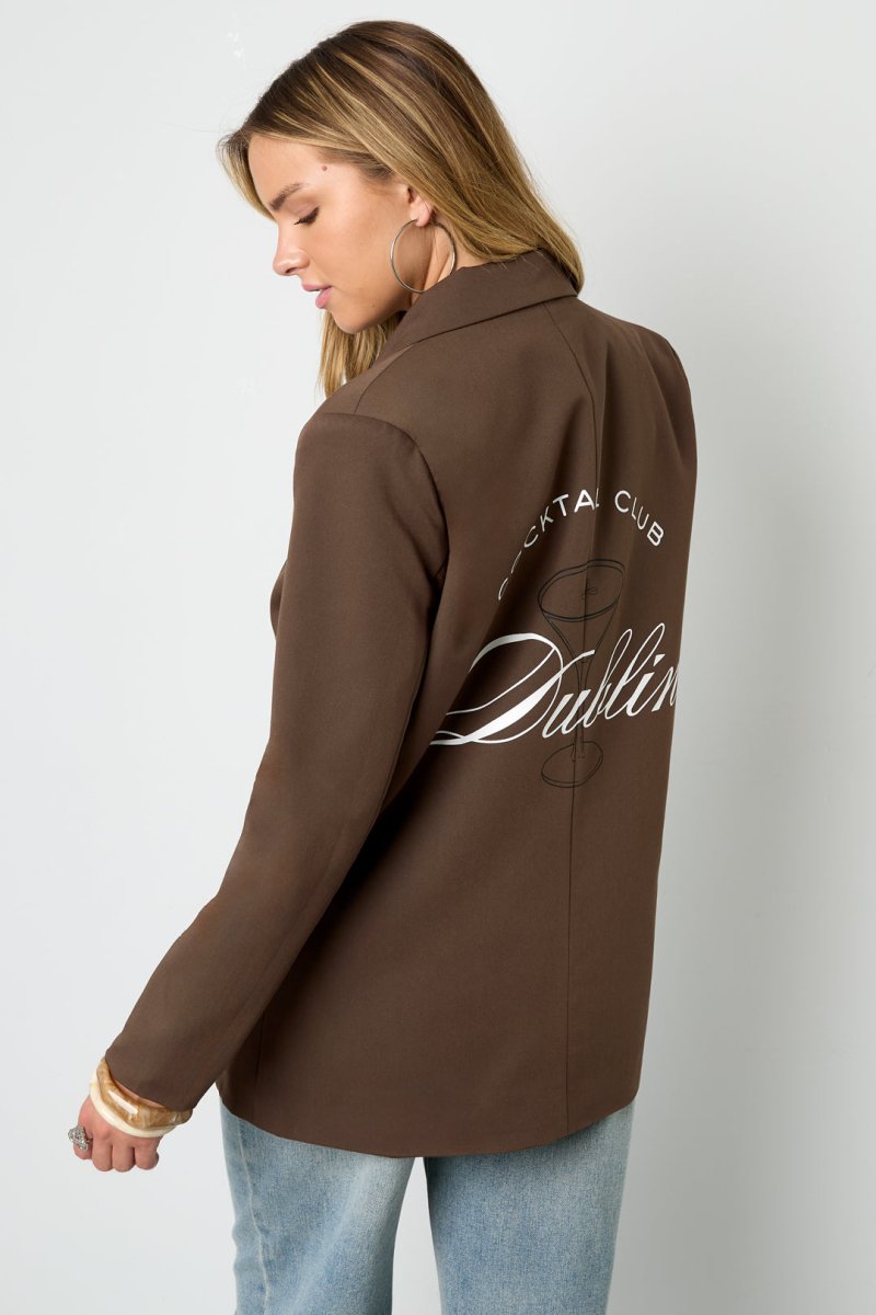 The Letter Elegance – Letter Blazer - Velaris Femme