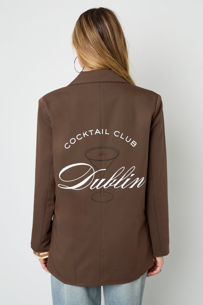 The Letter Elegance – Letter Blazer - Velaris Femme