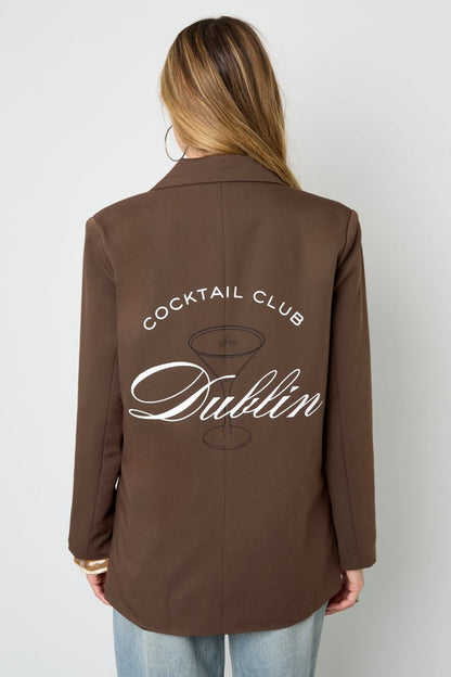 The Letter Elegance – Letter Blazer - Velaris Femme