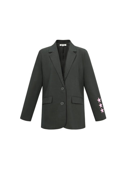 The Letter Street – Casual Letter Blazer - Velaris Femme