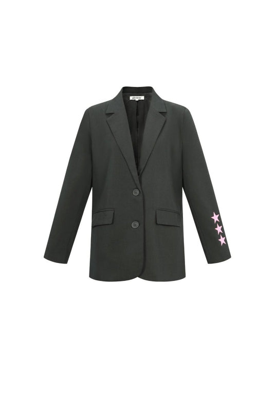 The Letter Street – Casual Letter Blazer - Velaris Femme