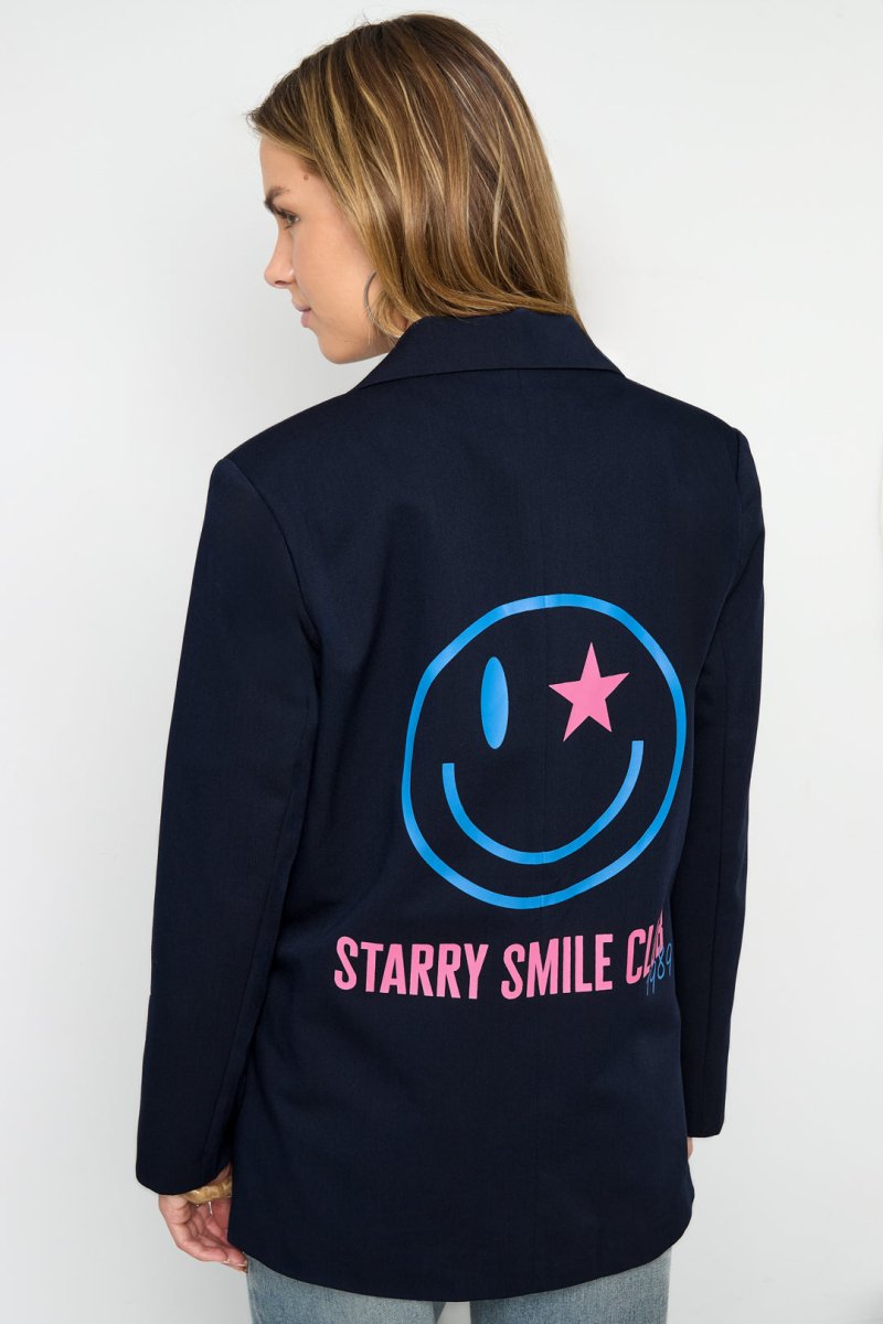 The Letter Street – Casual Letter Blazer - Velaris Femme