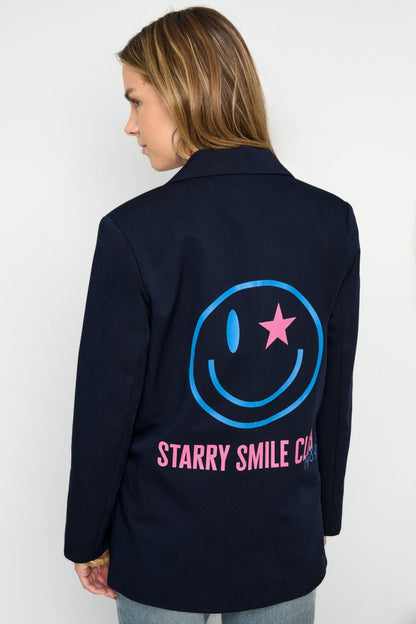 The Letter Street – Casual Letter Blazer - Velaris Femme
