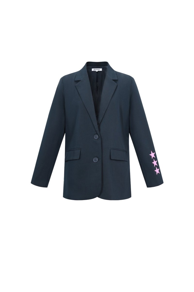 The Letter Street – Casual Letter Blazer - Velaris Femme