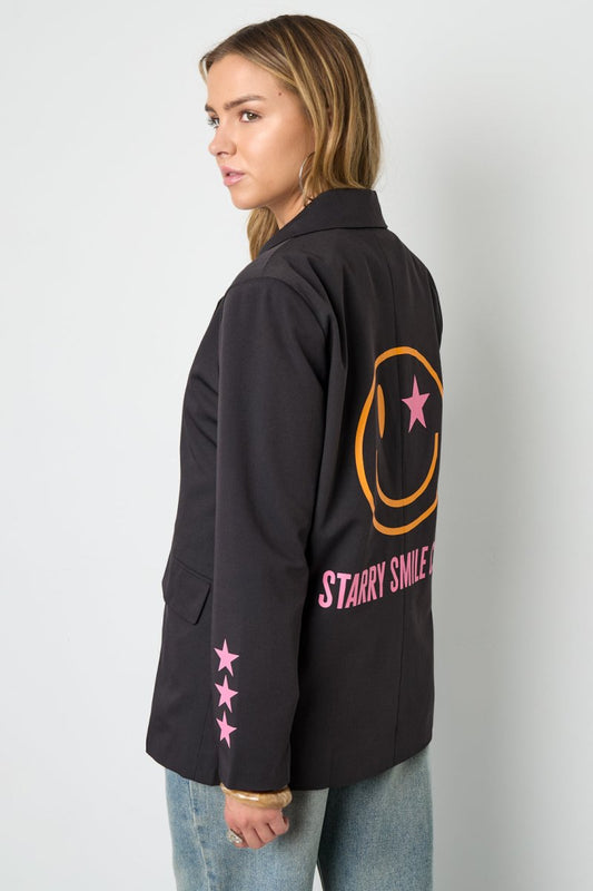 The Letter Street – Casual Letter Blazer - Velaris Femme