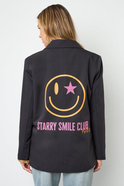 The Letter Street – Casual Letter Blazer - Velaris Femme