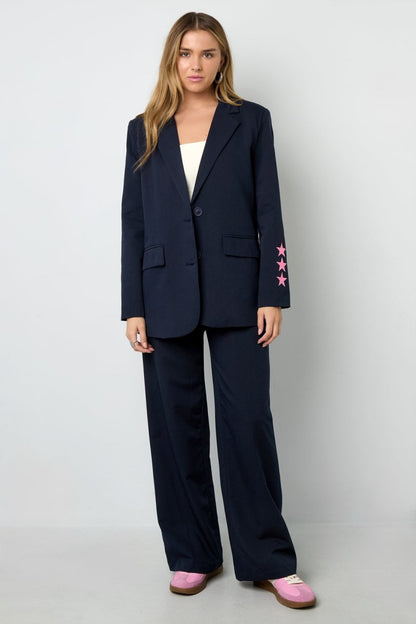 The Letter Street – Casual Letter Blazer - Velaris Femme