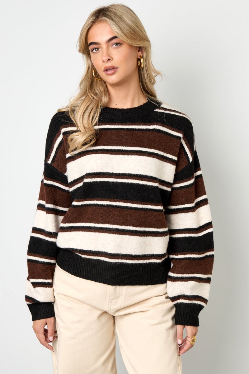 The Lola striped sweater - Velaris Femme