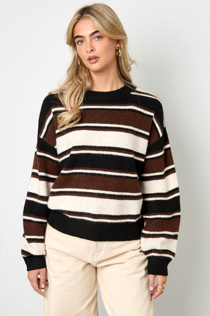 The Lola striped sweater - Velaris Femme