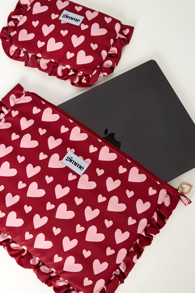The Love Tech – Heart Laptop Sleeve (13") - Velaris Femme