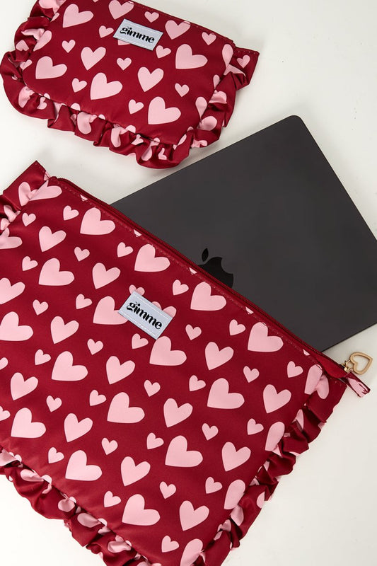 The Love Tech – Heart Laptop Sleeve (13") - Velaris Femme